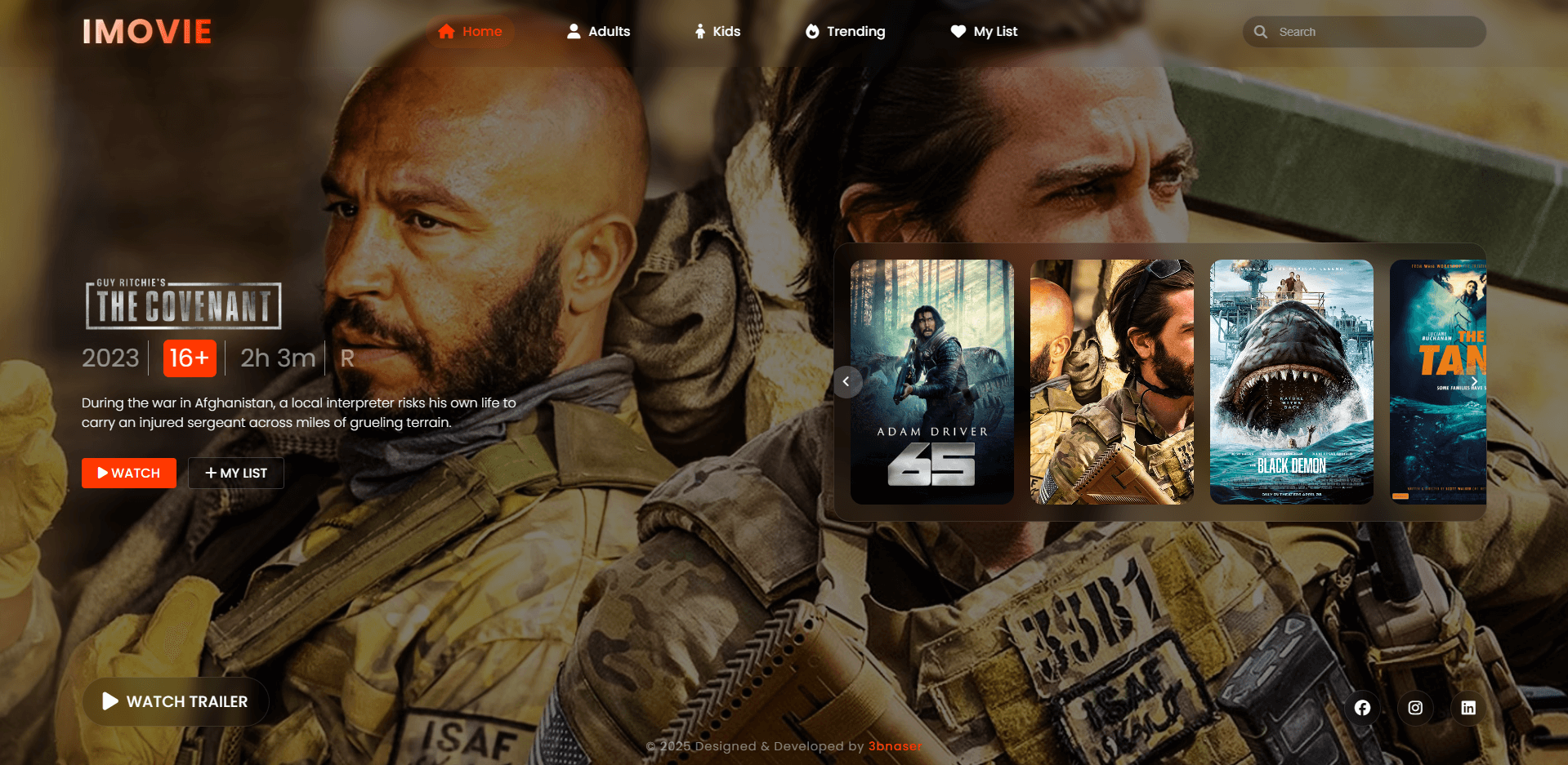 Movie Website